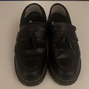 Black Tassel Loafers